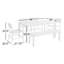 Ensemble repas d'extérieur rectangulaire pour 6 personnes 64 "Armando-1126653191
