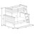 Fermon Solid Wood Bunk Bed-81912801