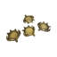 Ensemble de 4 sous-verres de tortues de mer
