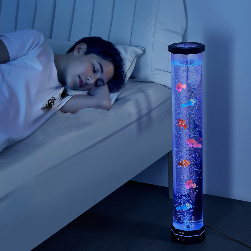 Bubble Tube Lamp 16 Color Sensory Aquarium Lamp for Relief Calming, 31.5", "5 W"