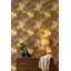 Décoration murale amovible en plâtre stuc texturé doré-1494827574