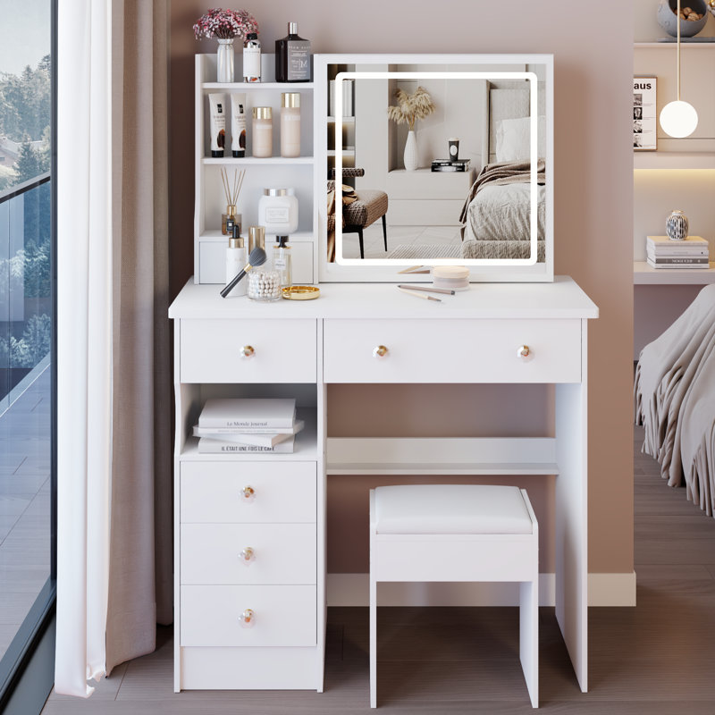 Ensemble de meuble-lavabo de 37 po avec tabouret