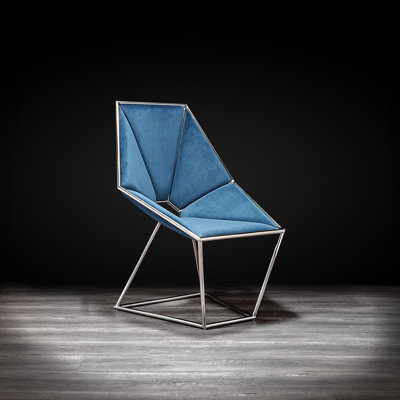 Varossi 17'' H Velvet Upholstered Side Chair