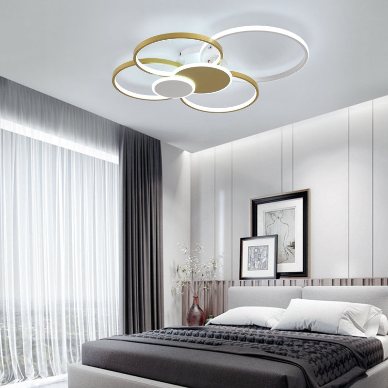 Baesmarc 31.5'' W LED Semi Flush Mount