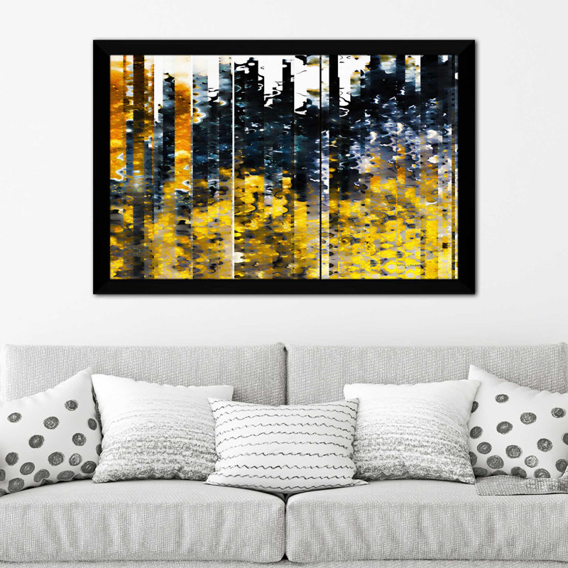 «Tested By Fire, 1 Peter 1: 7» par Mark Lawrence, impression, Cadre noir, H 25,5 po x l 37,5 po x P 1 po
