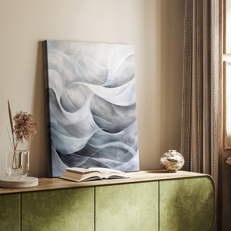 Série ABSTRACT CDL XXIV - Toile tendue avec châssis de qualité supérieure - Prêt à être accroché, H 12 po x l 8 po