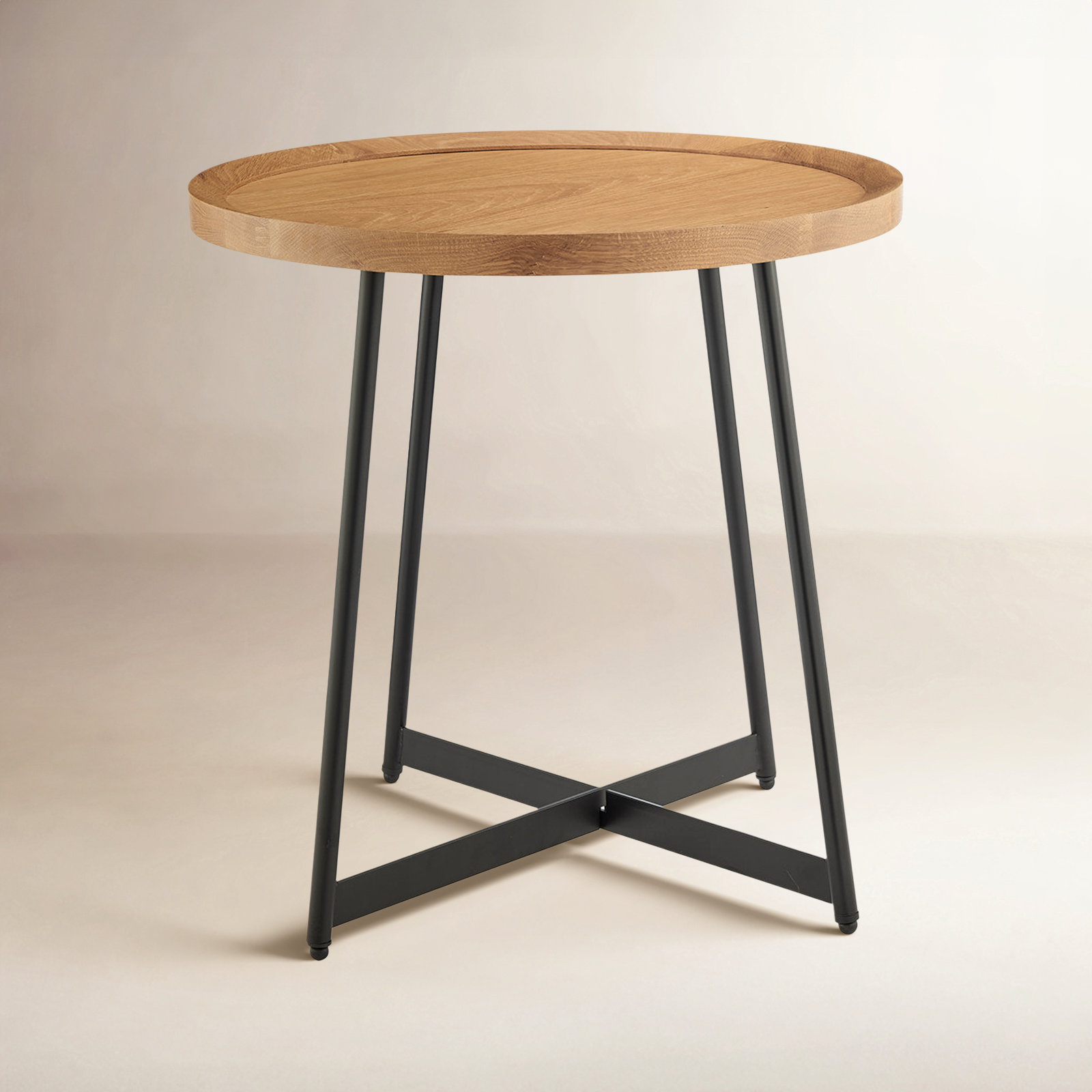 Xavier End Table, Oak