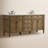 Rivers 72 " W Freestanding Standard Free Standing 2 Double Vanity Bathroom Vanity With Marble Top-410728510