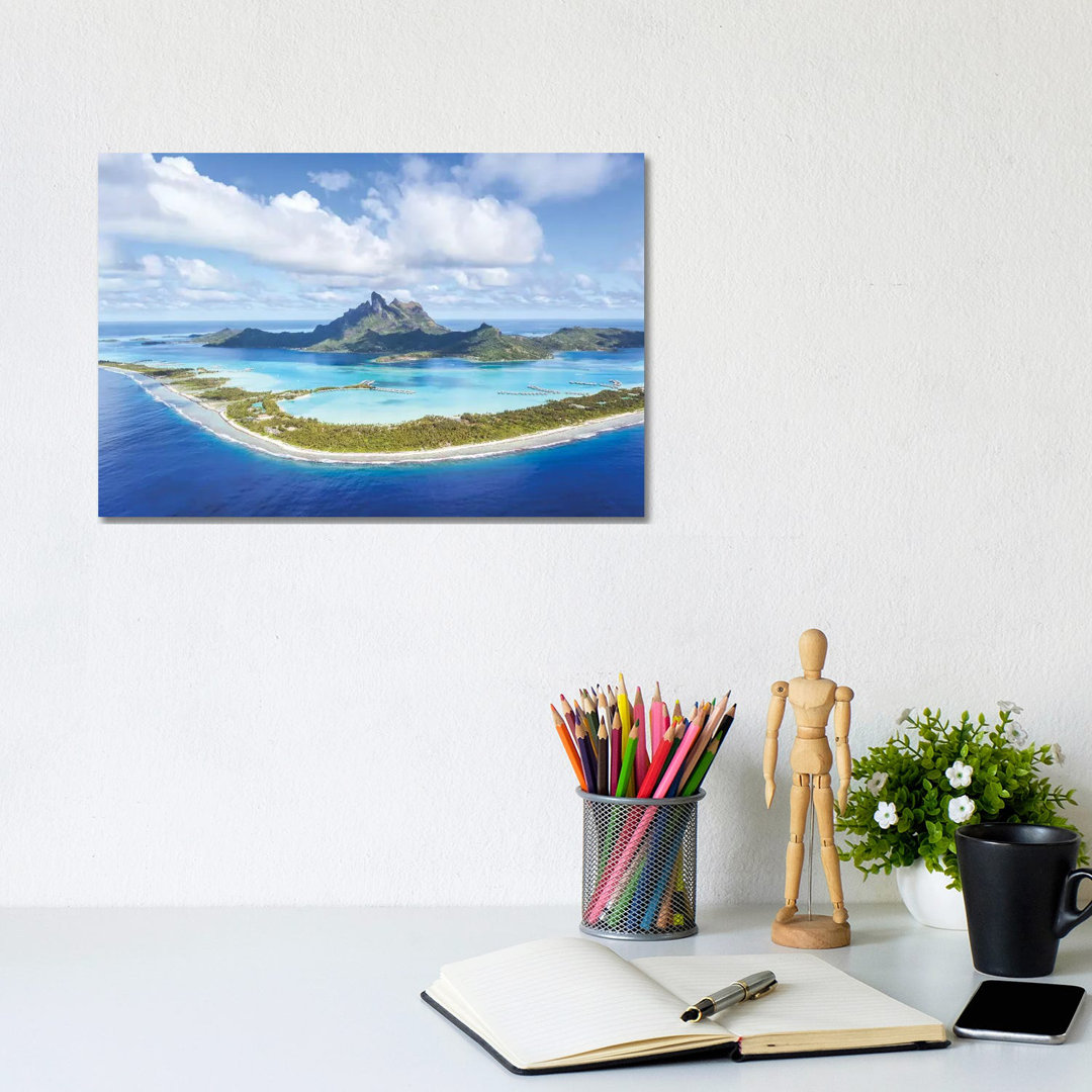 Bora Bora Island, French Polynesia by Matteo Colombo - Wrapped Canvas Print