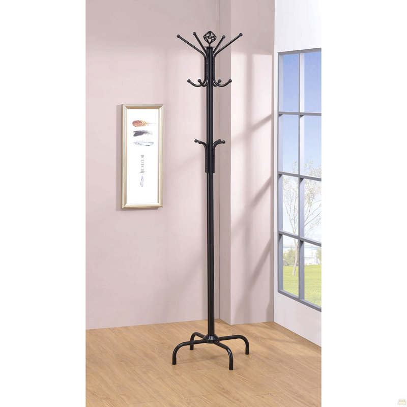 Portemanteau en métal noir
