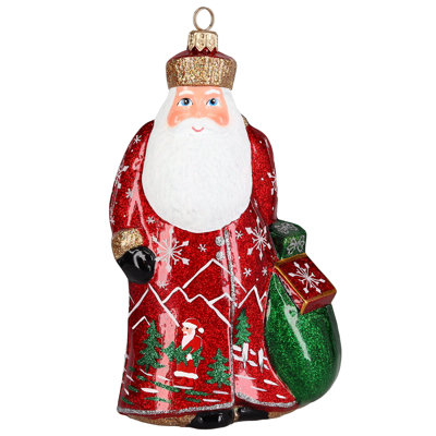 Glitterazzi Metallics Series Santa- Red