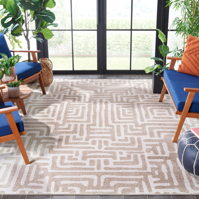 Emmalisa Performance Geometric Rug