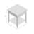 Vikesh Solid Wood Top End Table with Storage