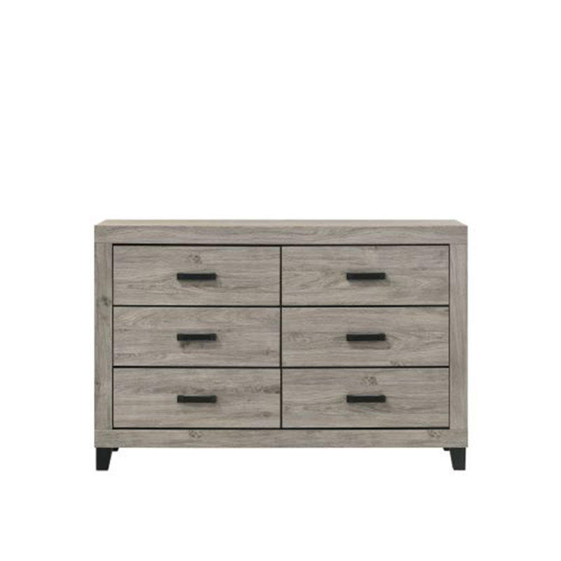 Commode chic au fini gris clair Mari