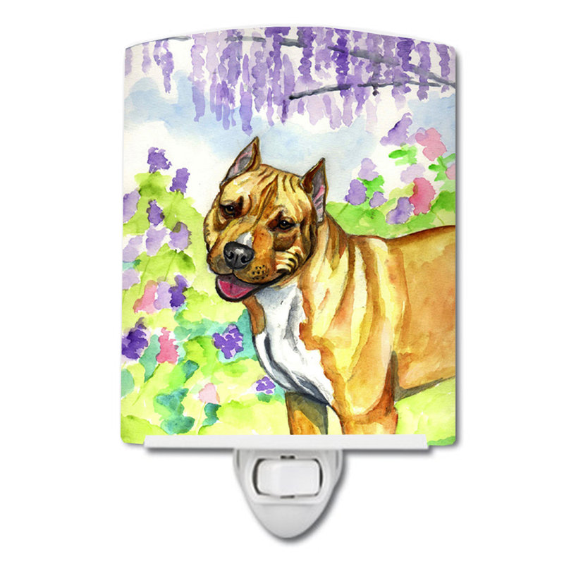 Pit Bull Ceramic Night Light