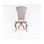 Fauteuil d'appoint en velours-86655587