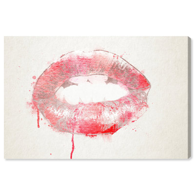 «Dhia Bite My Lips On», reproduction sur toile