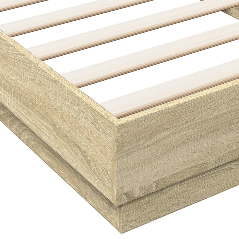 EU Single - 90 x 200 cm Bed, Sonoma Oak