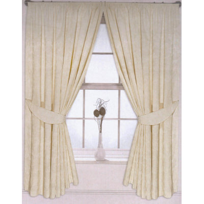 Semi Sheer Curtain Pair
