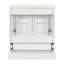 Meuble-lavabo autoportant avec lavabo et rangement-269949724