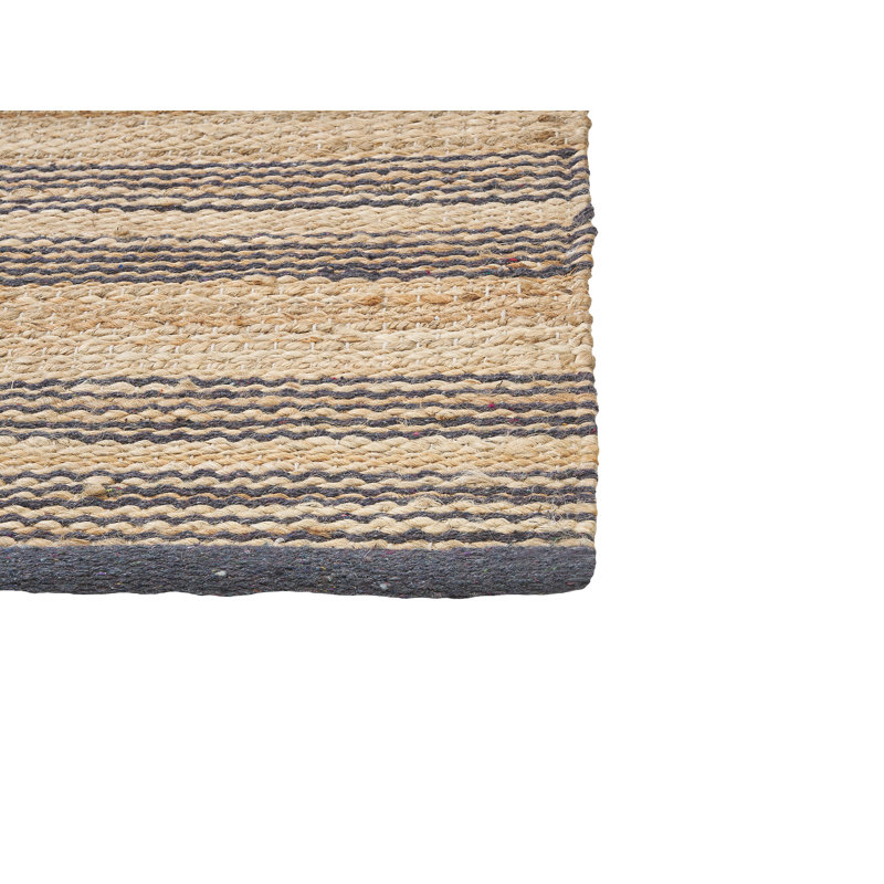 Woodworth Striped Hand Woven Area Rug, Runner 80 x 300cm