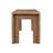 Himaru 3 Seater Bench, Premium Acacia Wood with Light Brown Finish, T Shape Legs, 58 inch