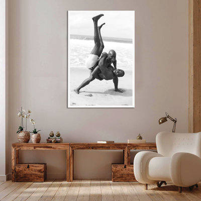 Good Black Art "Larking II" by Stéphane Gaboué | Limited-Edition Framed Wall Art | Solid Wood Print, Ready-to-Hang