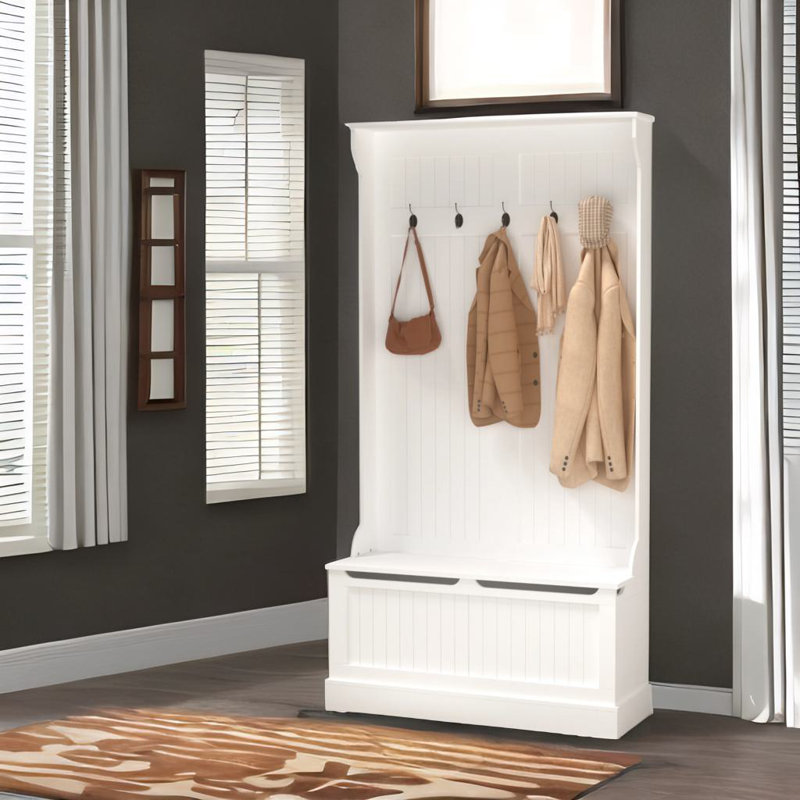 Hall Tree With Shoe Storage Bench