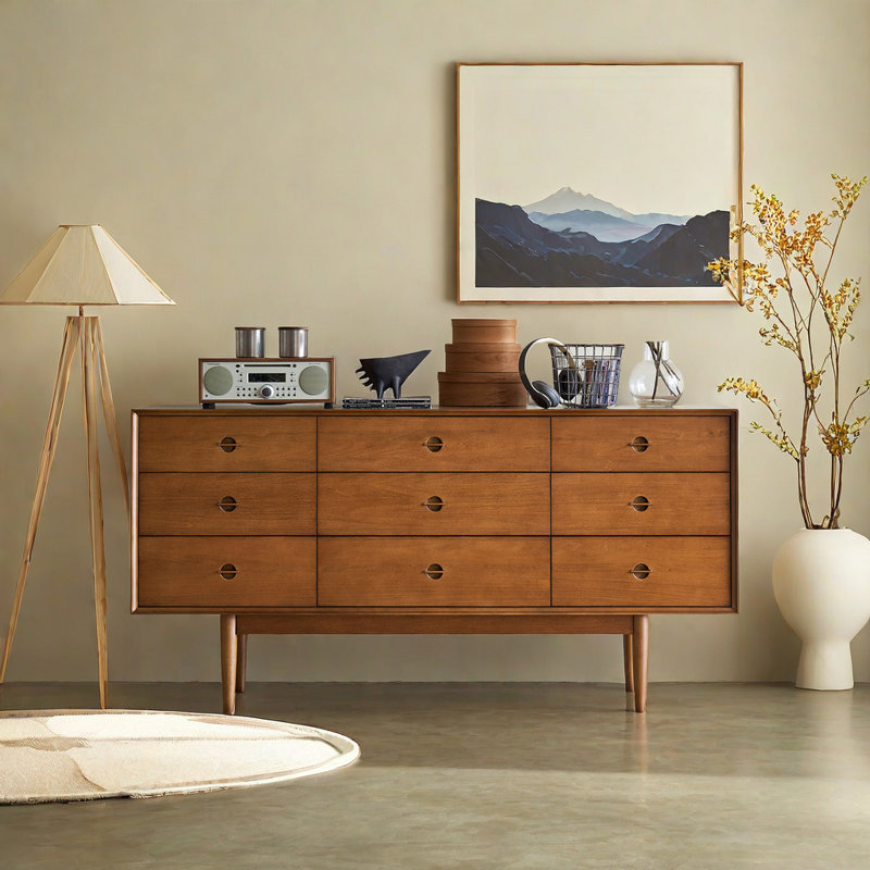 Japanese Style Minimalist Accent Chest Accent Chest