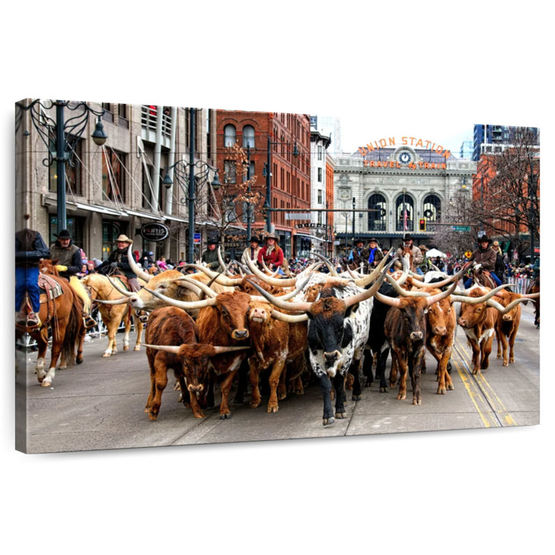 Défilé National Western Stock Show III, H 24 po x l 36 po