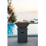 Rockland 27" Square Fire Bowl with Pedestal Base