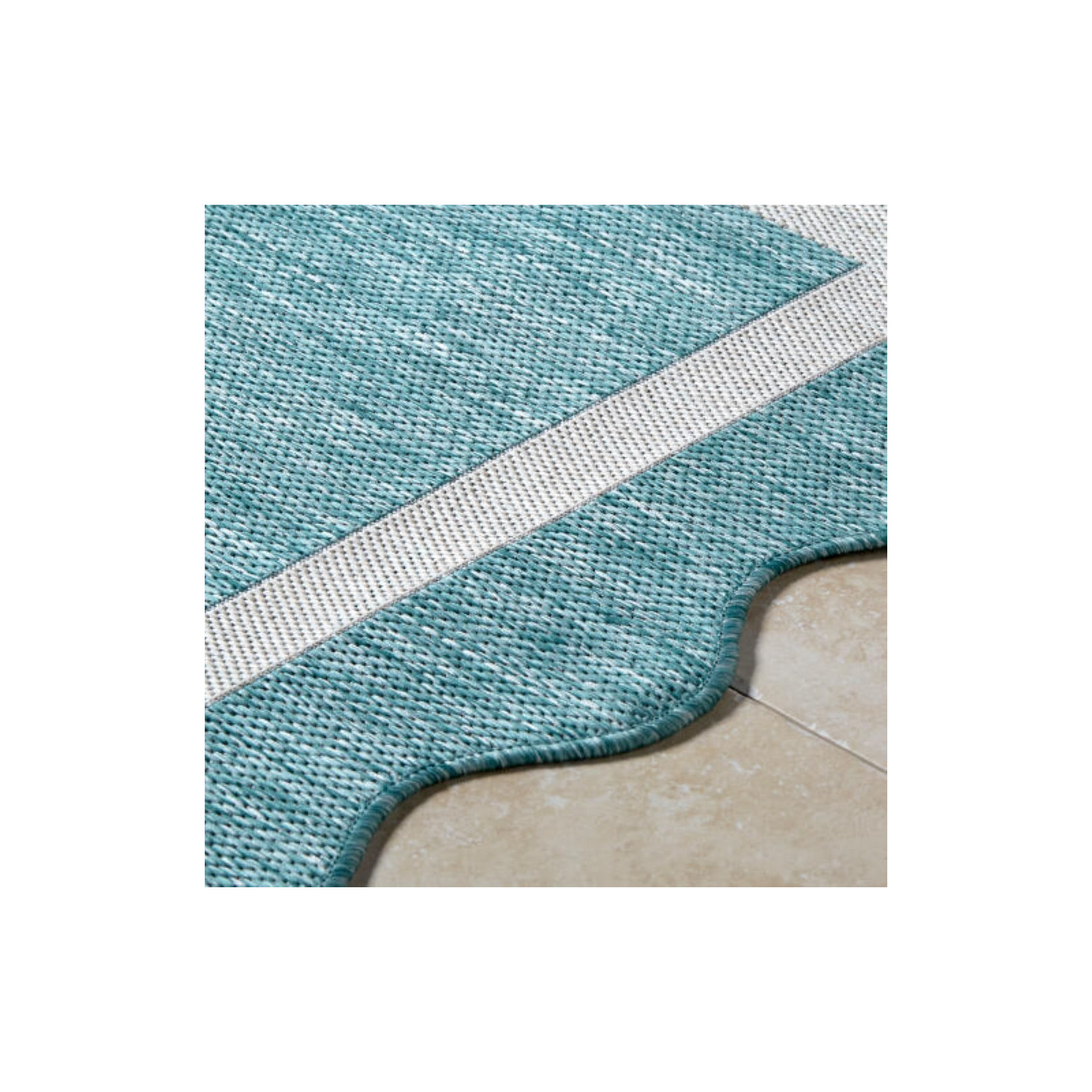 Skiles Machine Woven Rug, Rectangle 5'3" x 6'11.9"