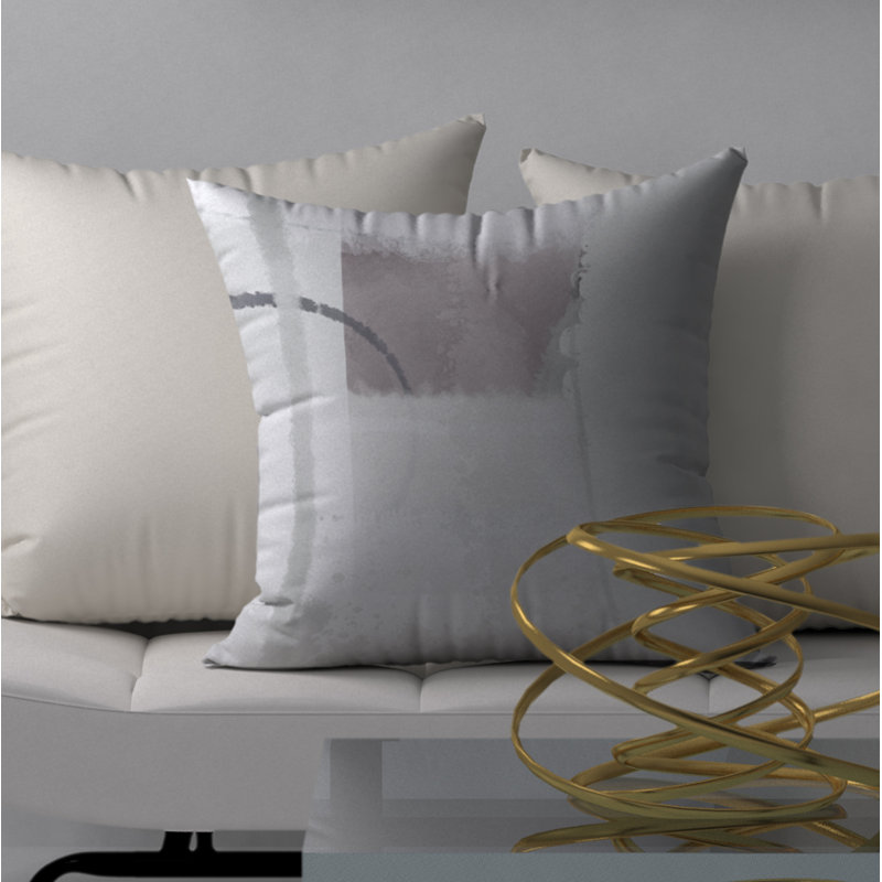 Reversible Throw Pillow, 24" x 24"