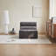 Chaise d'appoint, chaise simple pour salon, bureau et petit appartement-1875396768