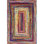 Tapis multicolore en coton tressé à la main bohème