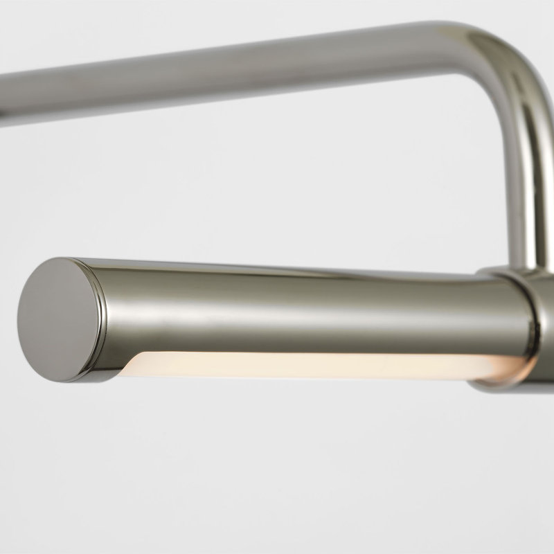 Thomas O'Brien Kidd 9" Frame Mount Picture Light, Polished Nickel