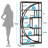 Pharr Geometric Bookcase-311749390