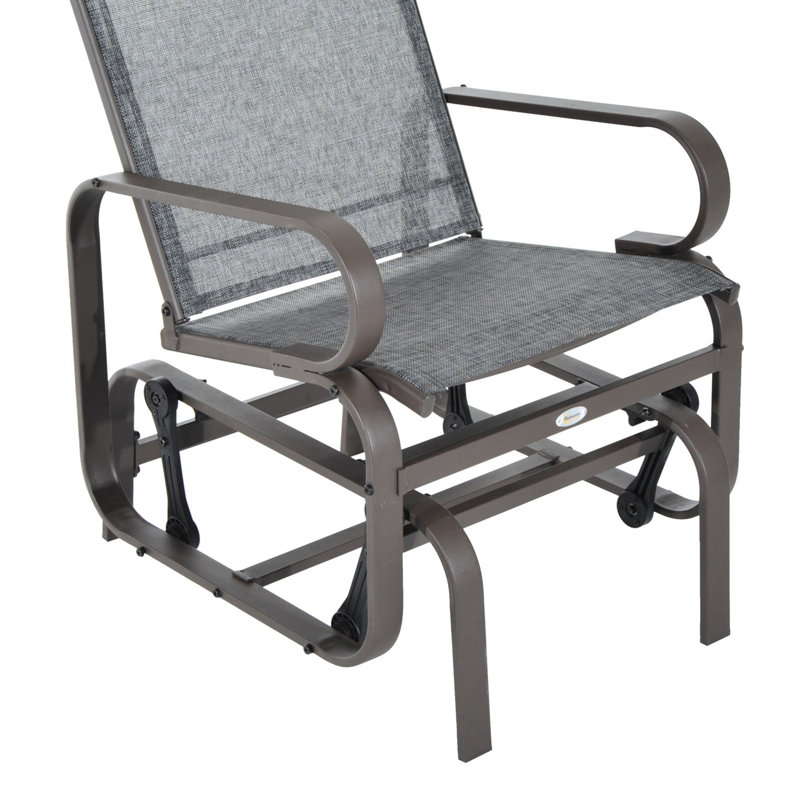Fauteuil oscillant de patio - conception ergonomique