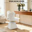 Fauteuil de coiffeuse avec dossier papillon, chaises d'appoint pivotantes, tabouret de maquillage pour coiffeuse de chambre à coucher, convient au salon, à la salle à manger, au bureau et aux espaces de loisirs-871927768