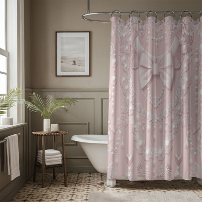 Blush Grace - Premium Shower Curtain 104