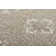 Tapis brun en laine à motif floral Hust