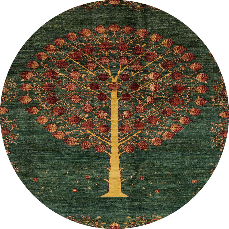 Tapis abstrait 4098, Rond 6 pi