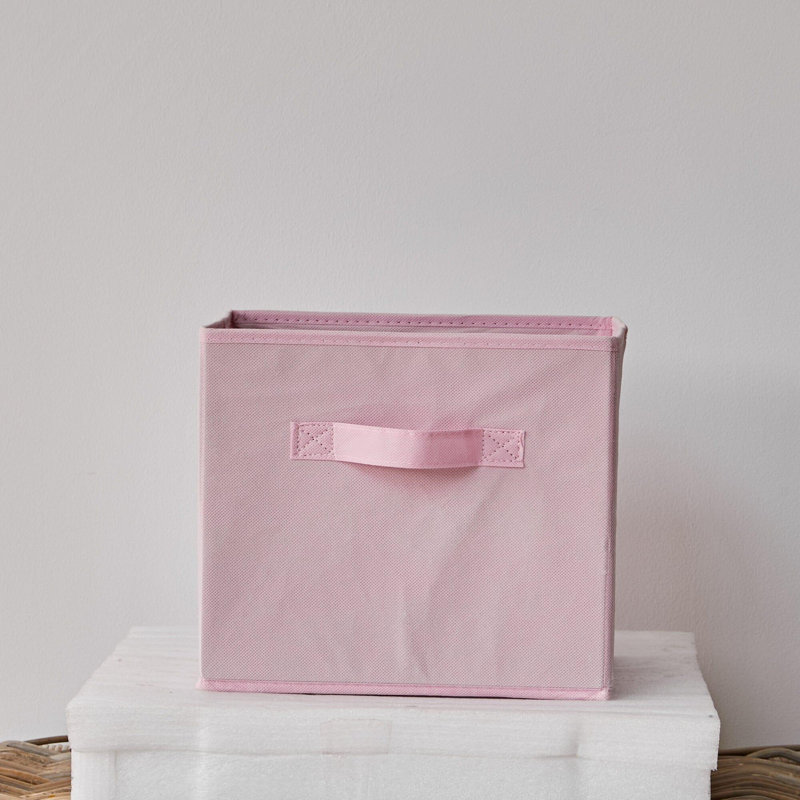 Rebrilliant Northville Decorative Basket, 24cm H x 24cm W x 24cm D, Pink