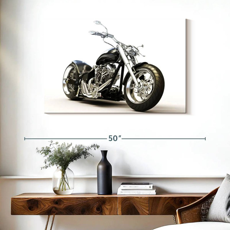 Moto rétro Mehar, H 26 po x l 39 po