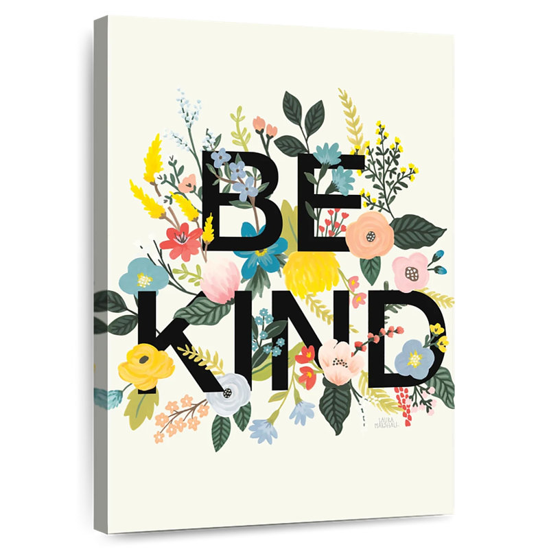 Wild Garden Be Kind, 24" H x 16" W