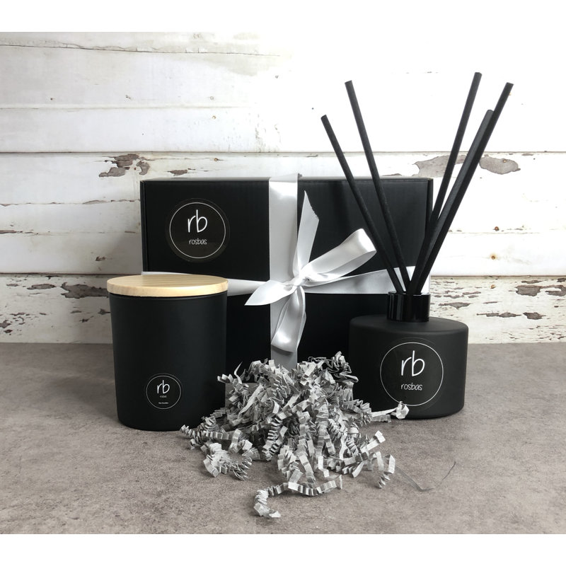 Candle and Reed Diffuser Gift Set Lavender
