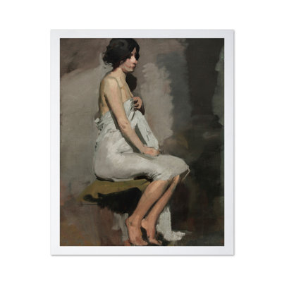Étude d'une femme assise
