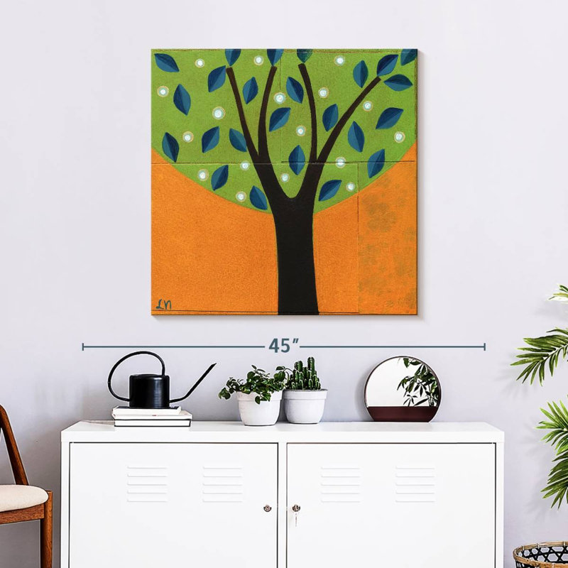 Harnek Tree I, 30" H x 30" W