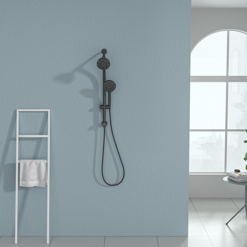 Dual Shower Head 1.8 GPM GPM, Matte Black
