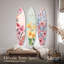 Ensemble de planche de surf pastel Floralia
